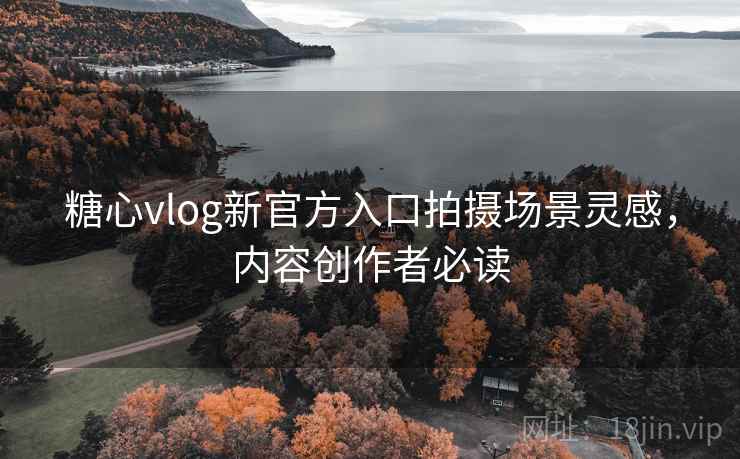 糖心vlog新官方入口拍摄场景灵感，内容创作者必读